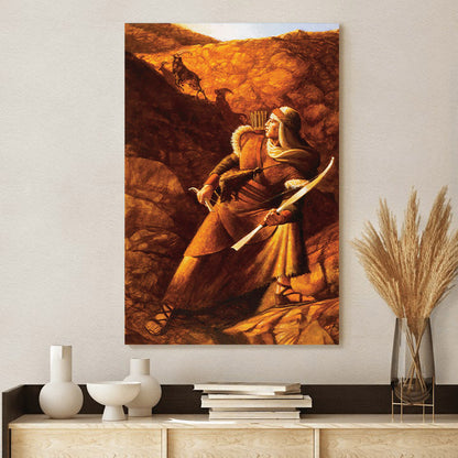 Nephi's Broken Bow Canvas Pictures - Religious Canvas Wall Art - Scriptures Wall Decor