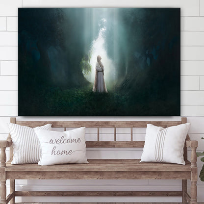 No Greater Love Canvas Picture - Jesus Canvas Wall Art - Christian Wall Art