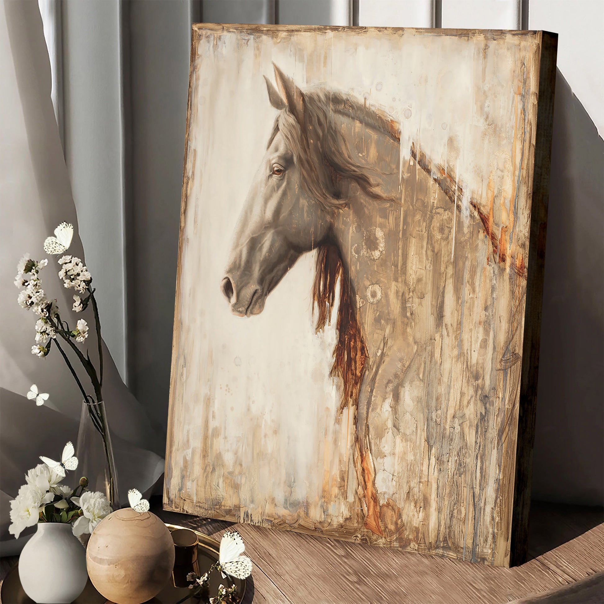 Nobility Horse Canvas Wall Art