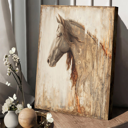 Nobility Horse Canvas Wall Art