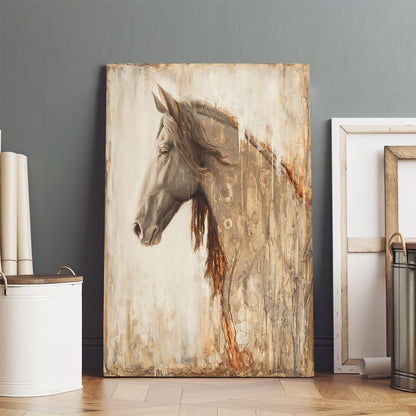 Nobility Horse Canvas Wall Art
