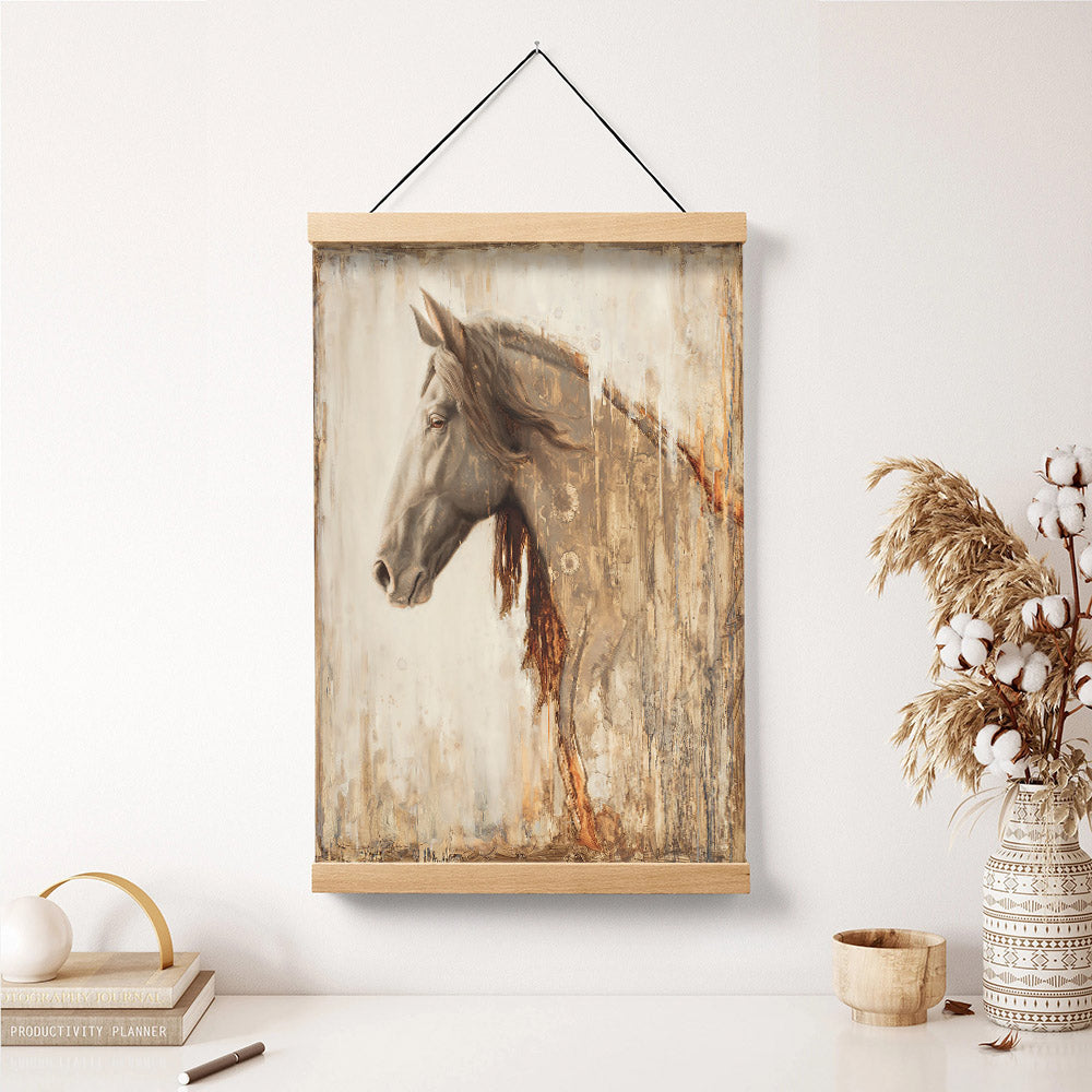 Nobility Horse Hanging Canvas Wall Art - Religious Canvas