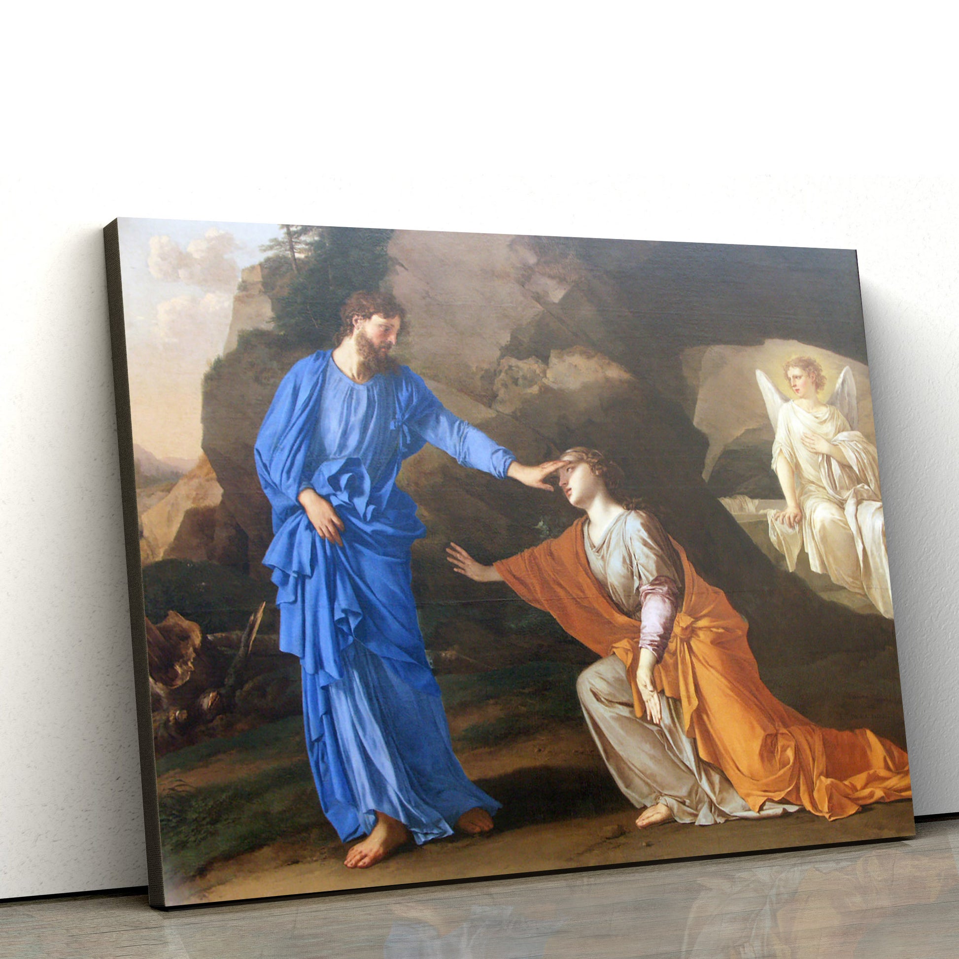 Noli Me Tangere - Jesus Canvas Wall Art - Christian Wall Art