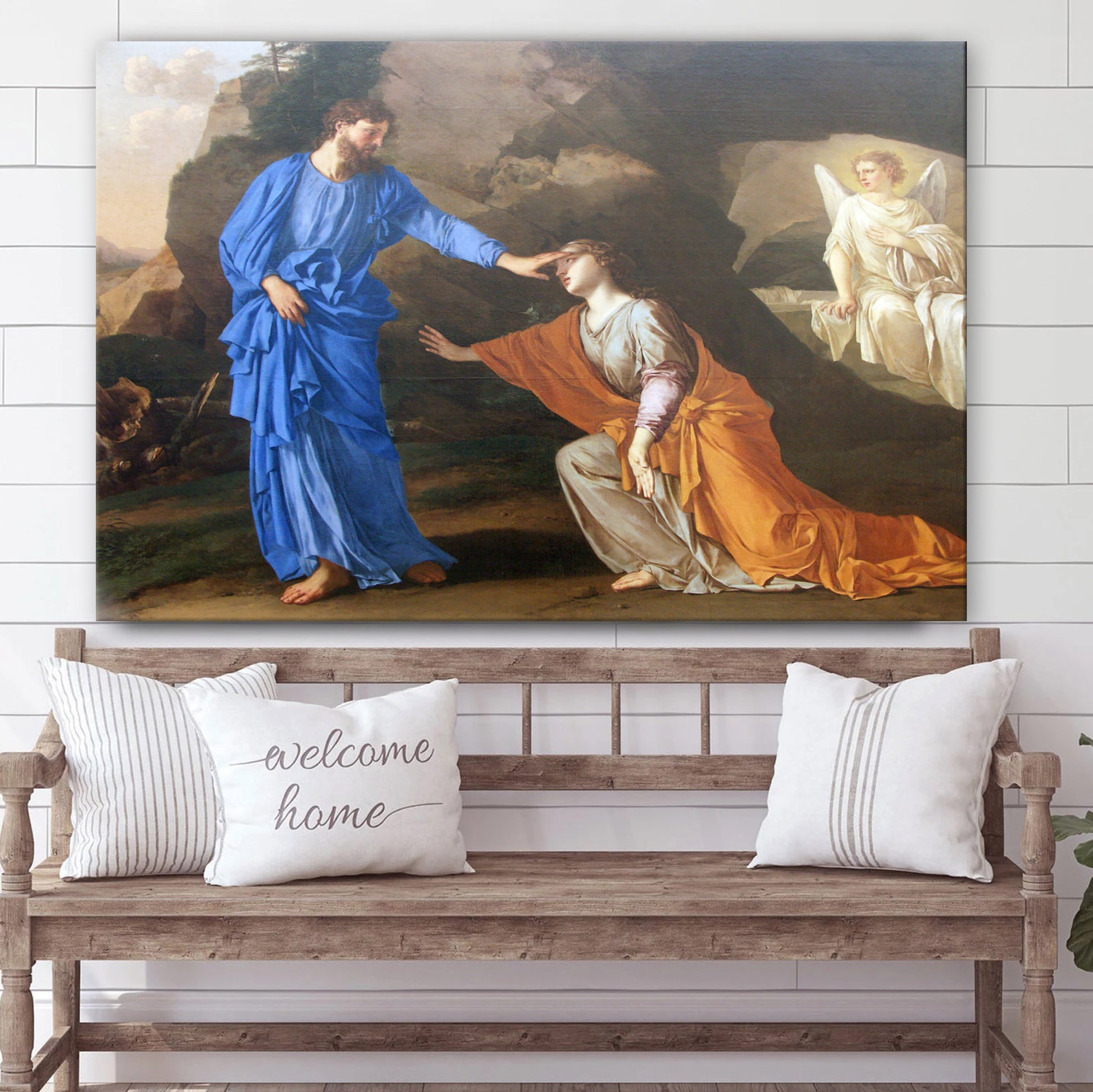 Noli Me Tangere - Jesus Canvas Wall Art - Christian Wall Art