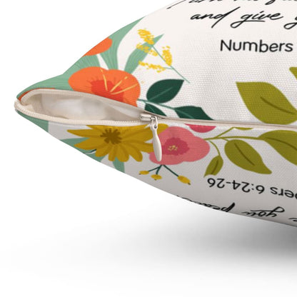 Numbers 624-26 The Lord Bless You And Keep You Bible Verse Pillow