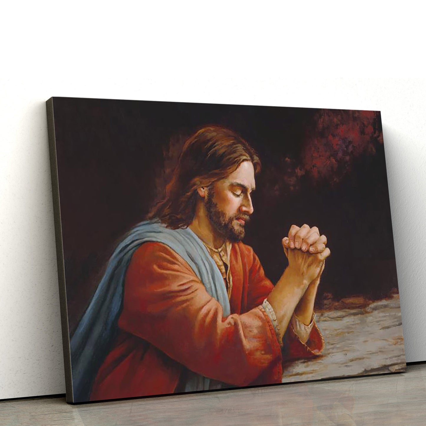 O My Father Canvas Wall Art - Jesus Picture - Christian Wall Decor