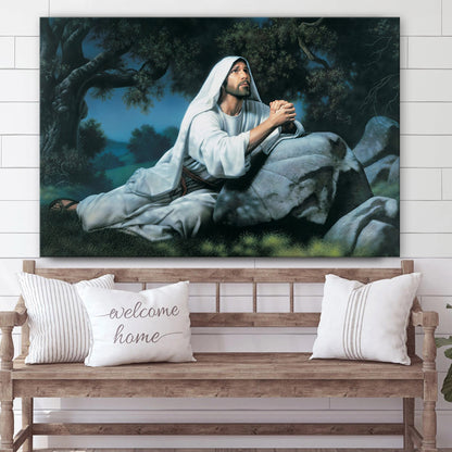 O My Father Minicard Canvas Picture - Jesus Christ Canvas Art - Christian Wall Art