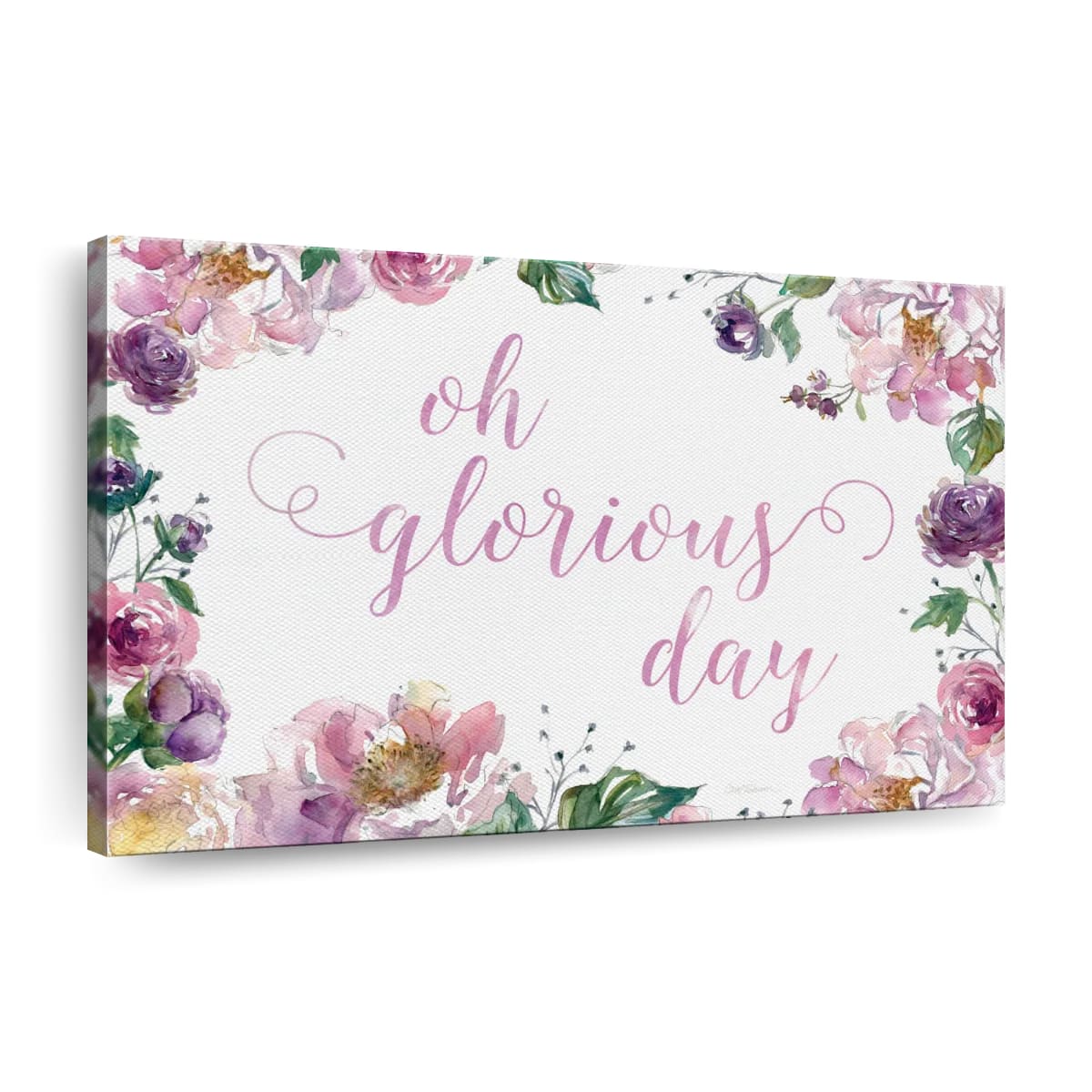 Oh Glorious Day Canvas Wall Art - Christian Canvas Wall Art - Religious Wall Art Canvas