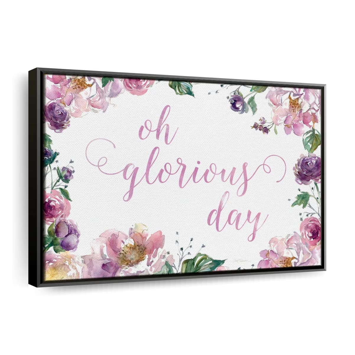 Oh Glorious Day Canvas Wall Art - Christian Canvas Wall Art - Religious Wall Art Canvas