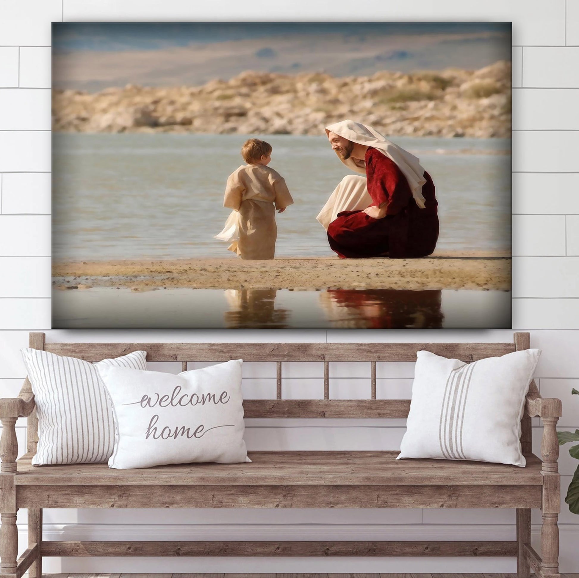 Oh My Little One Canvas Wall Art - Christian Wall Decor