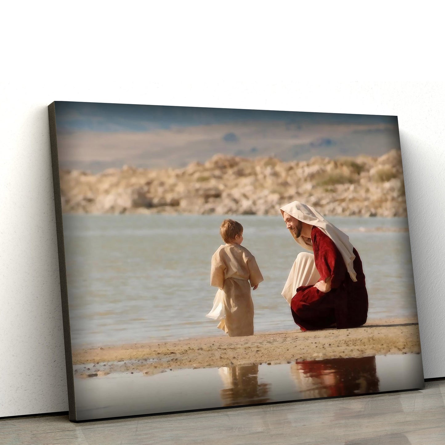 Oh My Little One Canvas Wall Art - Christian Wall Decor