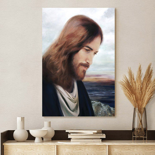 On The Shores Of Galilee Canvas Picture - Jesus Christ Canvas Art - Christian Wall Canvas