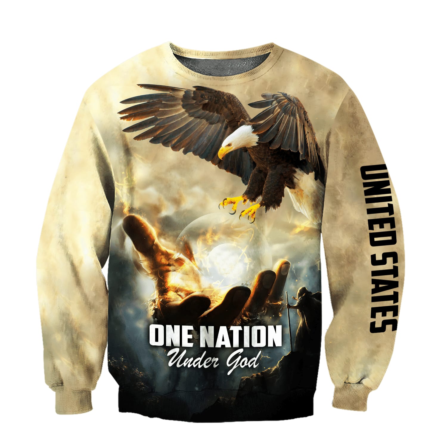 One Nation Under God - Christian Sweatshirt For Women & Men