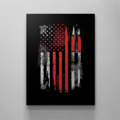 One Nation Under God Canvas - Religious Canvas Art - Christian Canvas Wall Art - Ciaocustom