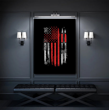 One Nation Under God Canvas - Religious Canvas Art - Christian Canvas Wall Art - Ciaocustom