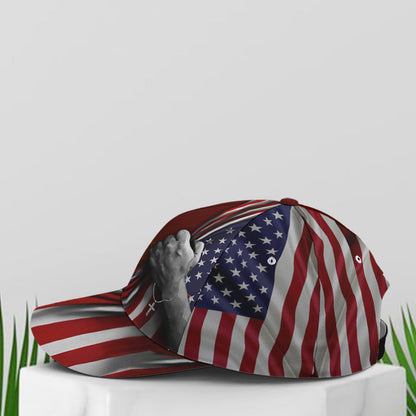 One Nation Under God Eagle American Flag Baseball Cap  Patriotic Classic Cap