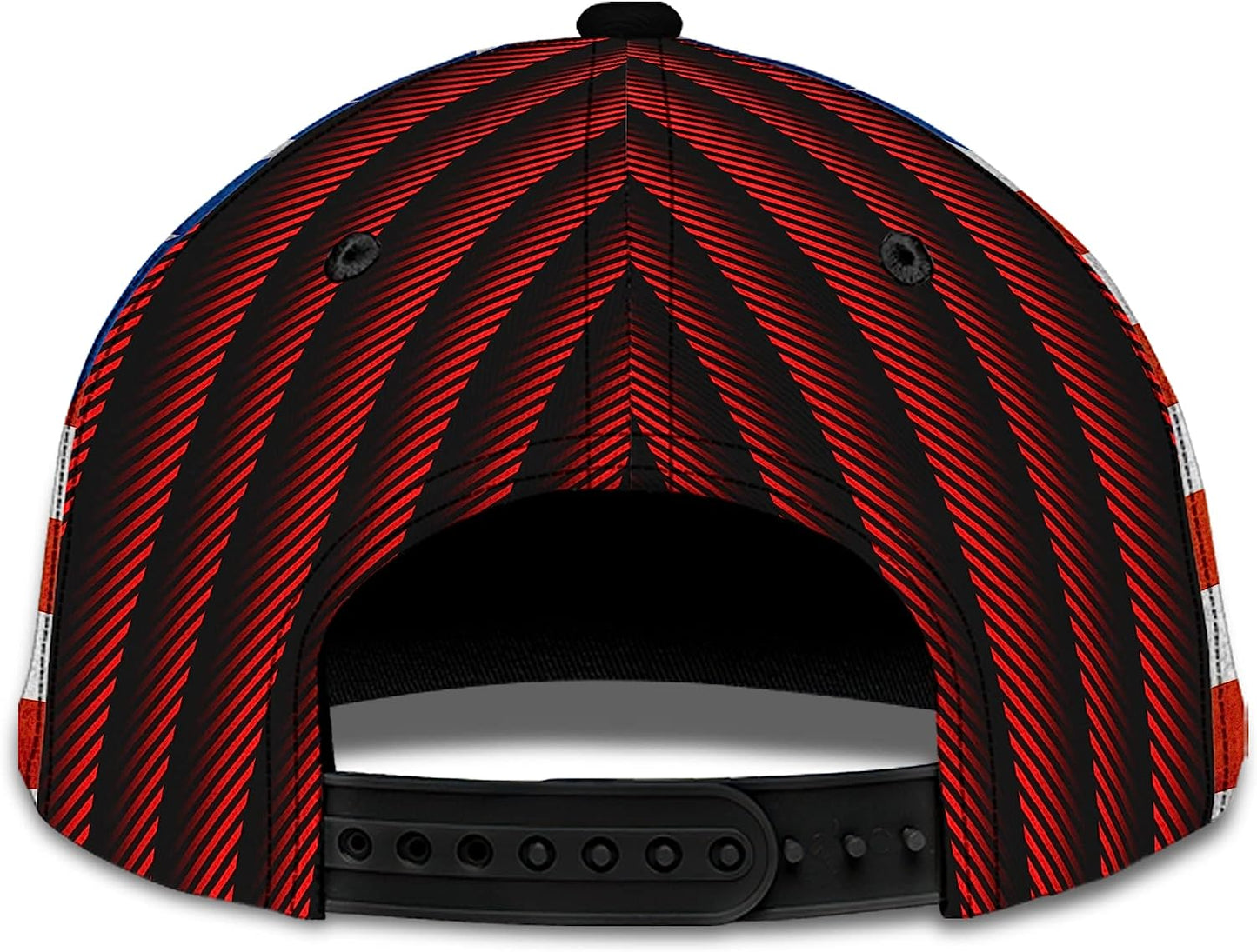 One Nation Under God Eagle On Liberty Statue Usa Flag And Cross All Over Print Baseball Cap - Christian Hats For Men Women