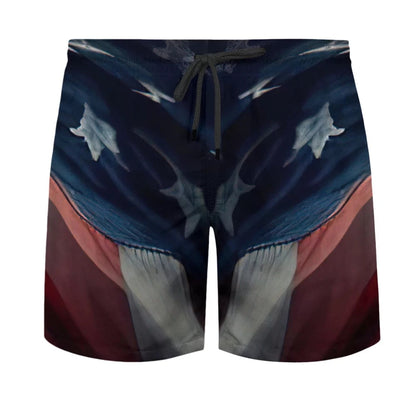 One Nation Under God Hawaiian Shirt - Jesus Eagle American Flag Hawaiian Shirts For Men & Women - Christian Hawaiian Shirt - Hawaiian Summer Shirts