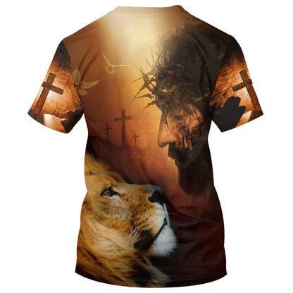 One Nation Under God Jesus 3d All Over Print Shirt - Christian 3d Shirts For Men Women
