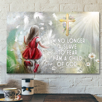 I'm Am A Child Of God - Jesus Pictures - Christian Canvas Prints - Faith Canvas - Ciaocustom