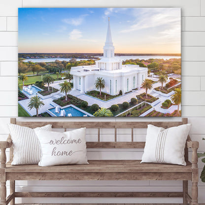 Orlando Florida Greater Heights Canvas Wall Art - Jesus Christ Picture - Canvas Christian Wall Art