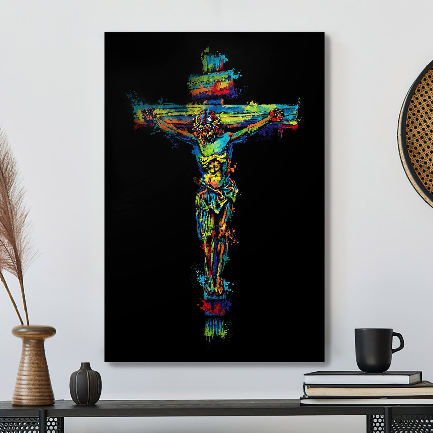 Our Savior - Jesus Canvas Poster - Jesus Wall Art - Christ Pictures - Christian Canvas Prints - Faith Canvas - Gift For Christian - Ciaocustom