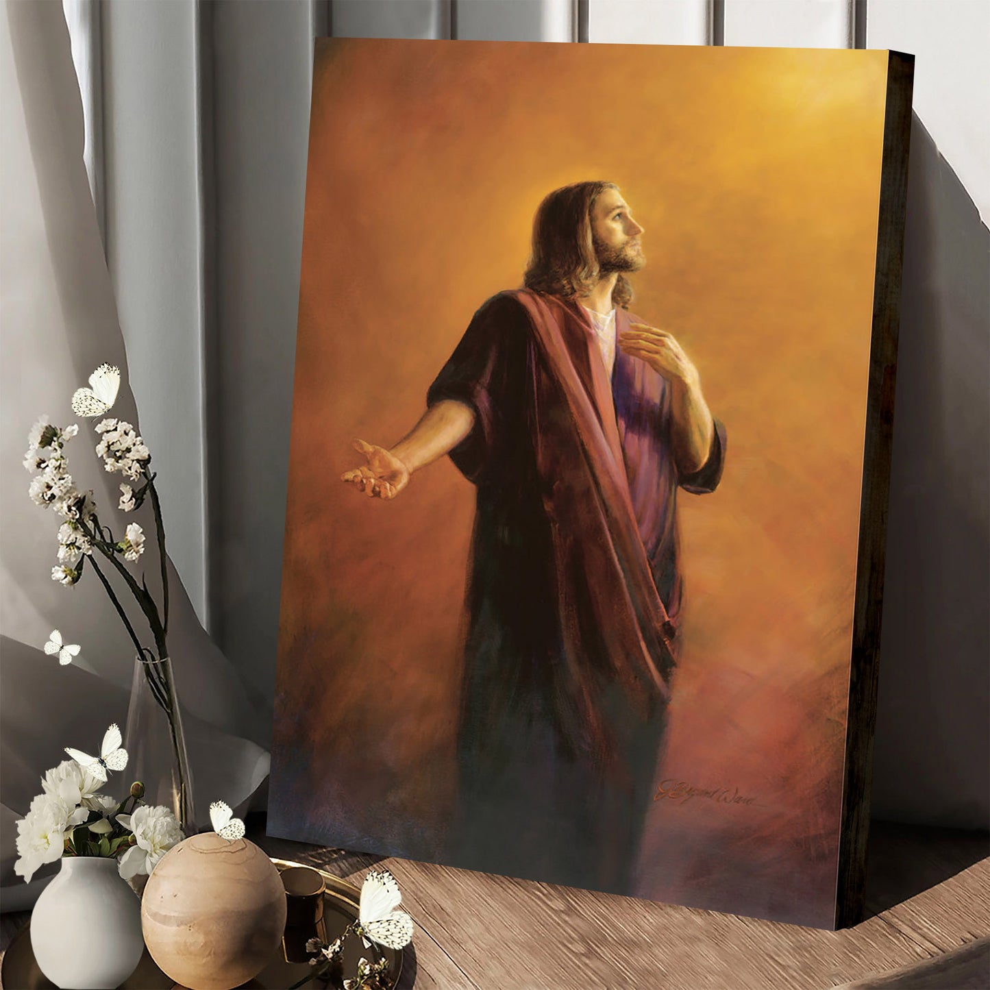 Our Advocate Canvas Picture - Jesus Canvas Wall Art - Christian Wall Art