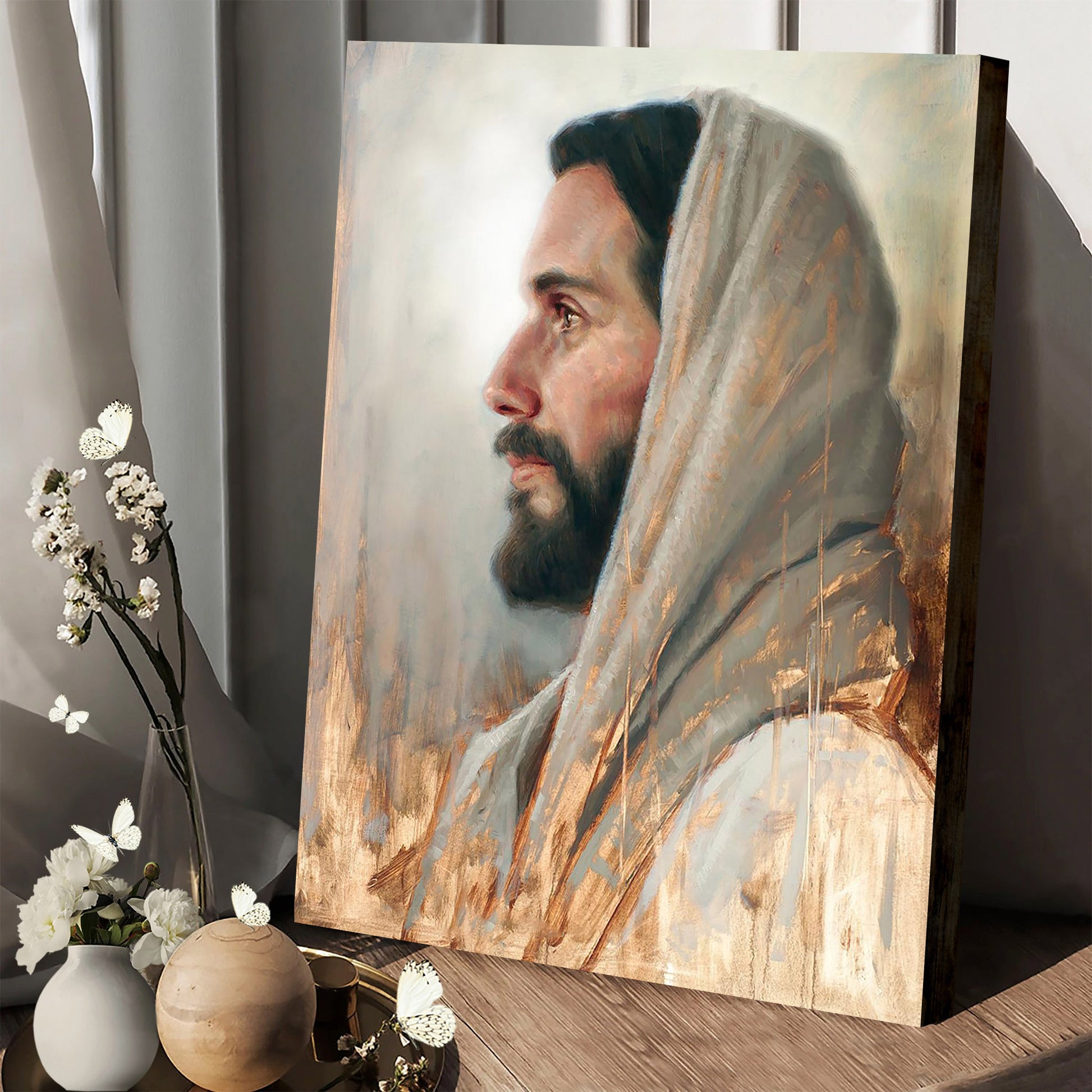 Our Glory Canvas Wall Art - Jesus Picture - Jesus Portrait Canvas