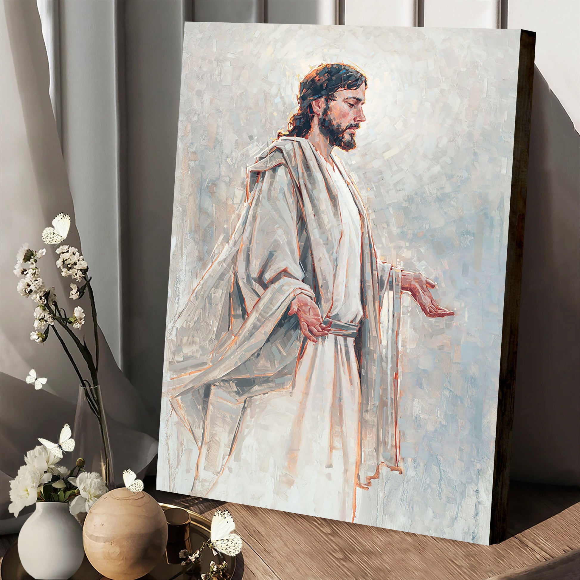 Our Glory Canvas Wall Art - Jesus Picture - Jesus Portrait Canvas