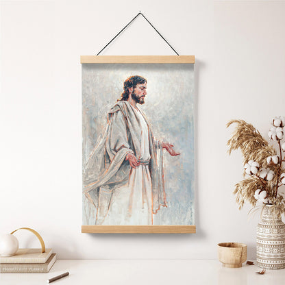 Our Glory Hanging Canvas Wall Art - Jesus Picture - Jesus Portrait Canvas - Religious Canvas