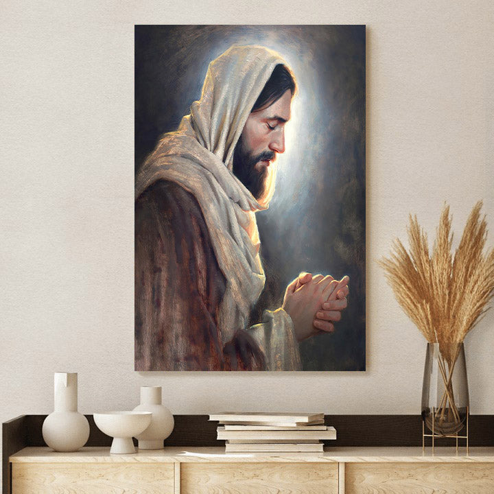 Our Light Canvas Wall Art - Jesus Picture - Jesus Portrait Canvas