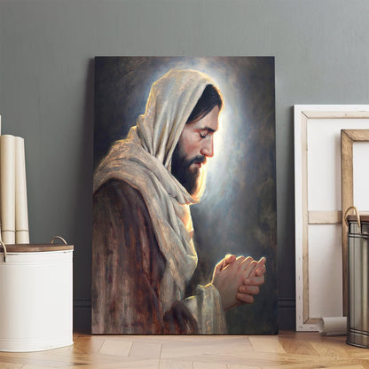 Our Light Canvas Wall Art - Jesus Picture - Jesus Portrait Canvas