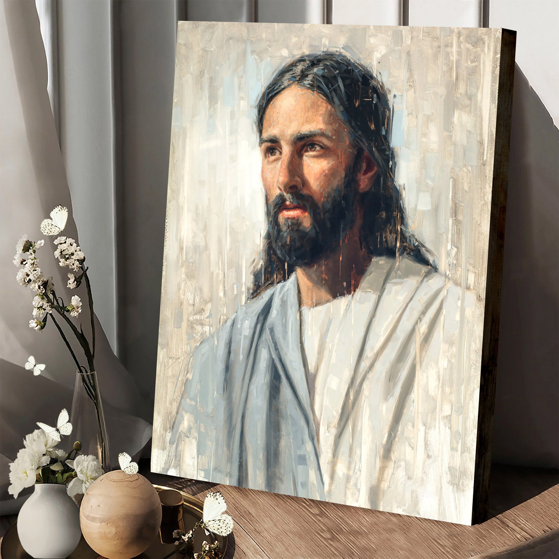 Our Triumph Canvas Wall Art - Jesus Picture - Jesus Portrait Canvas