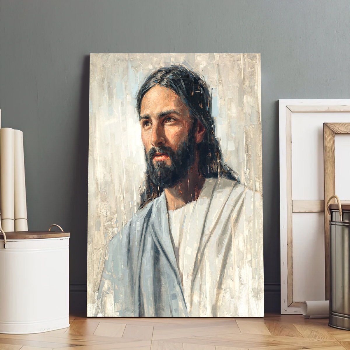 Our Triumph Canvas Wall Art - Jesus Picture - Jesus Portrait Canvas