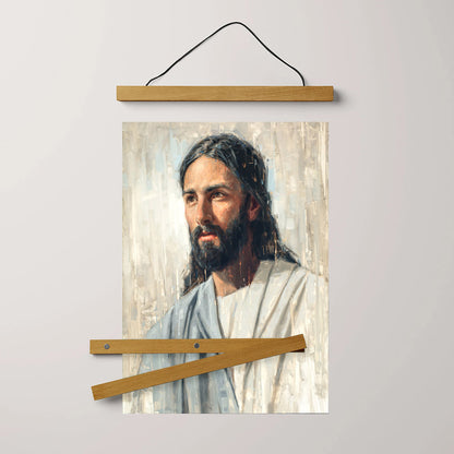 Our Triumph Hanging Canvas Wall Art - Jesus Picture - Jesus Portrait Canvas - Religious Canvas