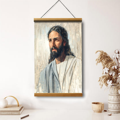 Our Triumph Hanging Canvas Wall Art - Jesus Picture - Jesus Portrait Canvas - Religious Canvas
