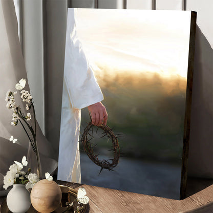 Overcomer Canvas Picture - Jesus Christ Canvas Art - Christian Wall Canvas