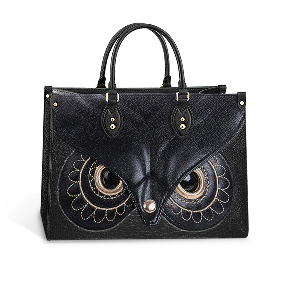 Owl Leather Style 2 Leather Bag - Gift For Owl Lovers - Women's Pu Leather Bag