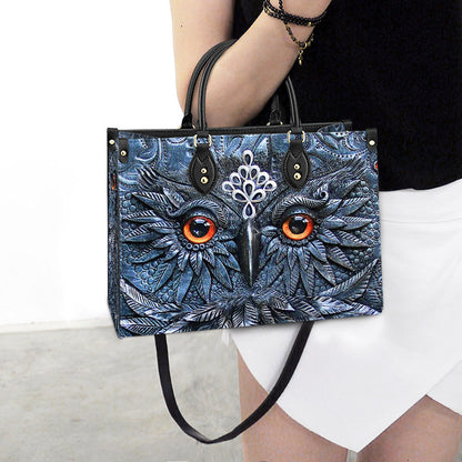 Owl Leather Style 3 Leather Bag - Gift For Owl Lovers - Women's Pu Leather Bag