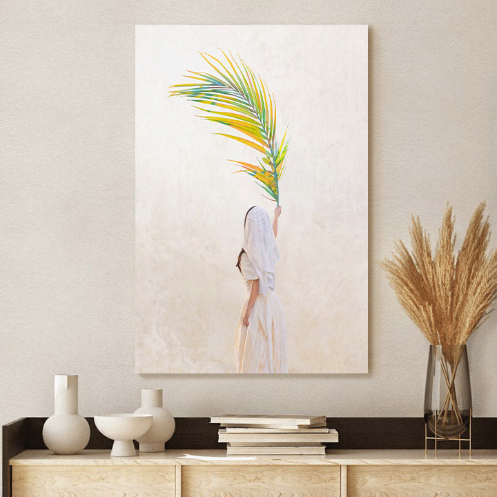 Palm Sunday Canvas Wall Art - Christan Wall Decor