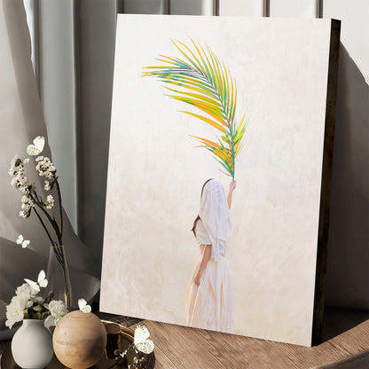Palm Sunday Canvas Wall Art - Christan Wall Decor