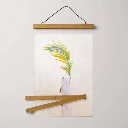 Palm Sunday Hanging Canvas Wall Art - Christan Wall Decor - Religious Canvas