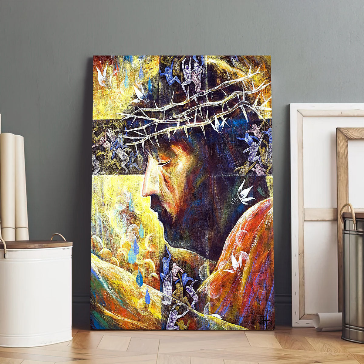 Passion Of The Christ - Jesus Canvas Art - Christian Wall Art