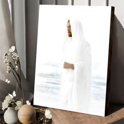 Peace In Christ Canvas Wall Art - Jesus Picture - Jesus Portrait Canvas