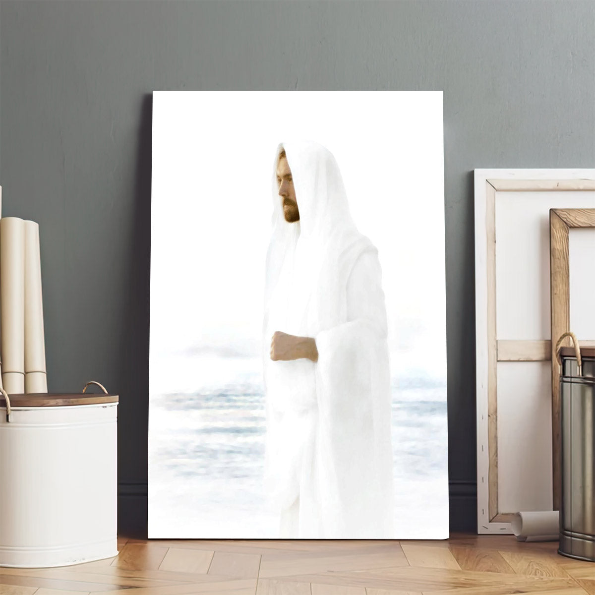 Peace In Christ Canvas Wall Art - Jesus Picture - Jesus Portrait Canvas