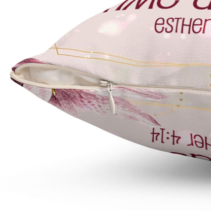 Perhaps You Were Born For Such A Time As This Esther 414 Bible Verse Pillow