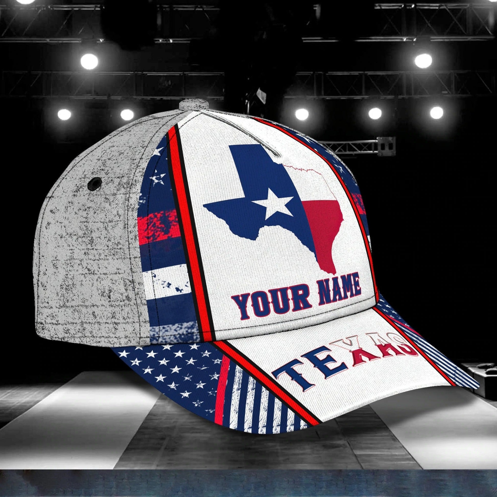 Personalized 3D All Over Print Texas Cap - Baseball Cap God Bless Texas - Pray For Texas Cap Hat