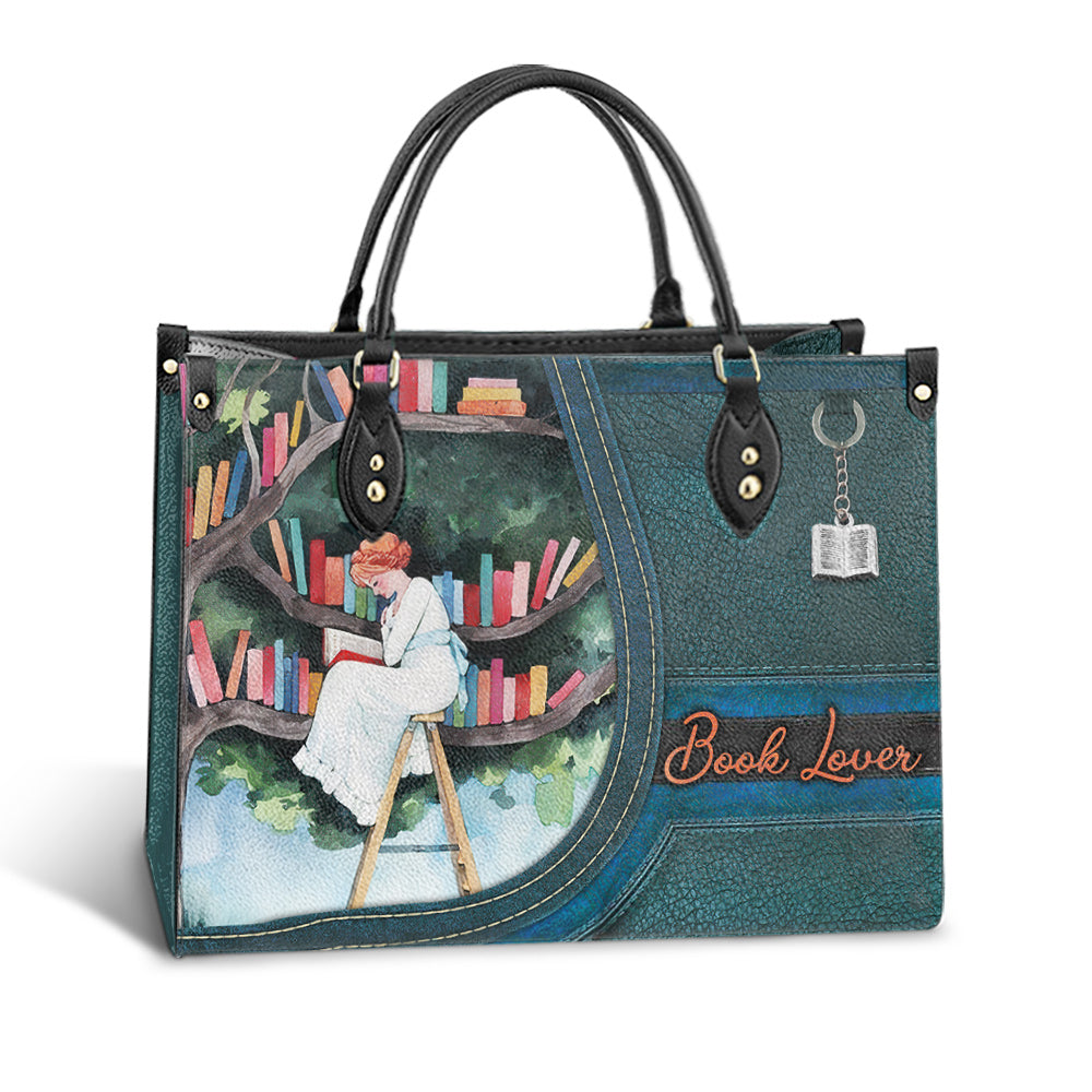 Personalized Book Lover Leather Bag - Women's Pu Leather Bag - Best Mother's Day Gifts