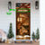 Personalized From The Manger To The Cross - Jesus Door Cover - Religious Door Decorations