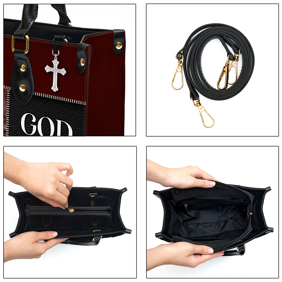 Personalized God Has An Amazing Plan For Your Life Special Unicorn Leather Bag - Christian Pu Leather Bags For Women
